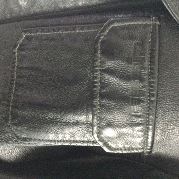 Diesel Leather Car coat. - Picture 2 of 4